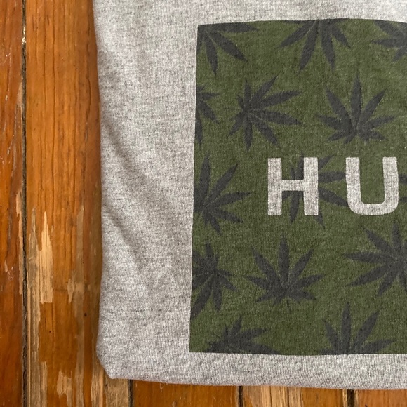 HUF Plantlife Box Logo T-Shirt - Picture 2 of 5